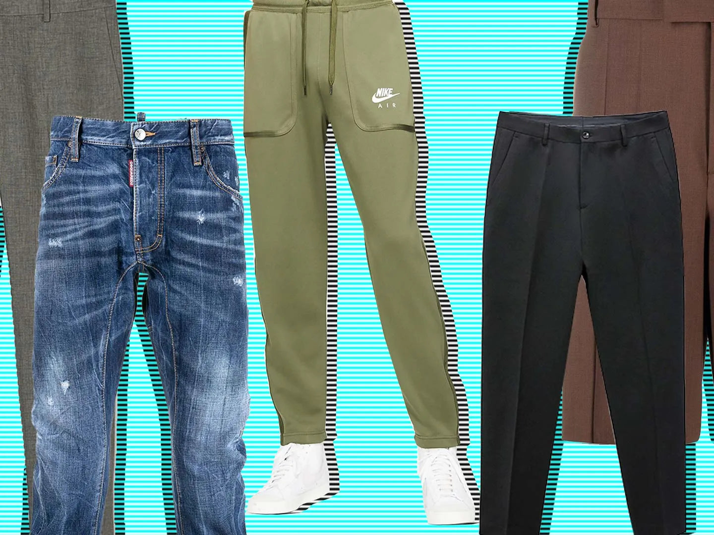 Men-s-Bottoms-Pants-Jeans-Shorts Shop Designer Fashion and Hair & Beauty Outlet