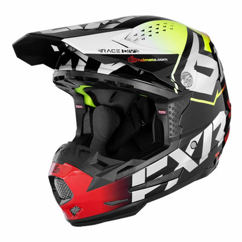 FXR 6D ATR-2 Motocross Helmet Inferno