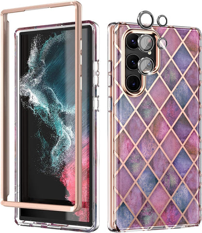 Samsung Galaxy S22 Ultra 5G Dual Layer Shockproof Case - Full Body Protection