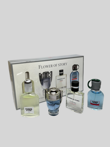 Men's Parfum Gift Set Cologne Eau de Toilette Long Lasting 25ml x 4 PCS