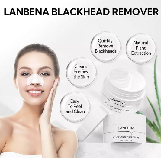 Blackhead Remover Cream Facial Nose Mask Plant Pore Acne Peel Off