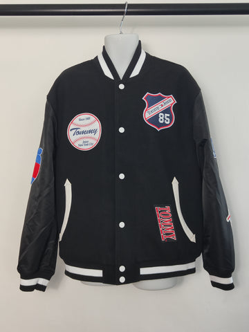 Tommy Hilfiger Men's Wool Blend Varsity Bomber Jacket