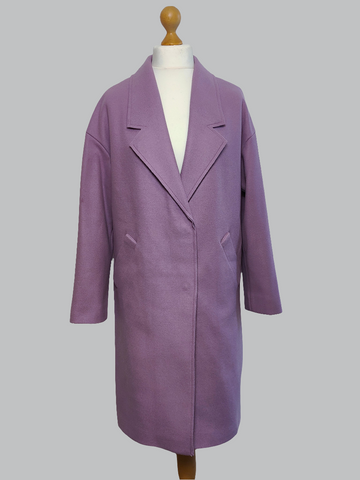 Kendall+Kylie Women's Coat in Lilic S