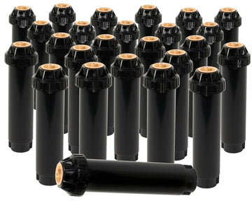 25 Pack Uni-Spray 4” Sprinkler Head with 18-VAN Adjustable Nozzle 0-360°