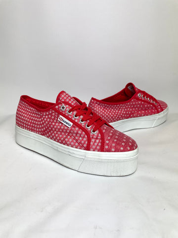 Superga Women’s Linea 2790 Platform Canvas Trainers