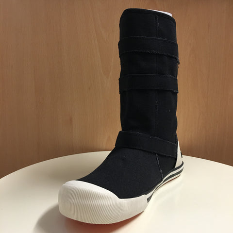 Rocket Dog Womens Canvas Flat Boots Black
