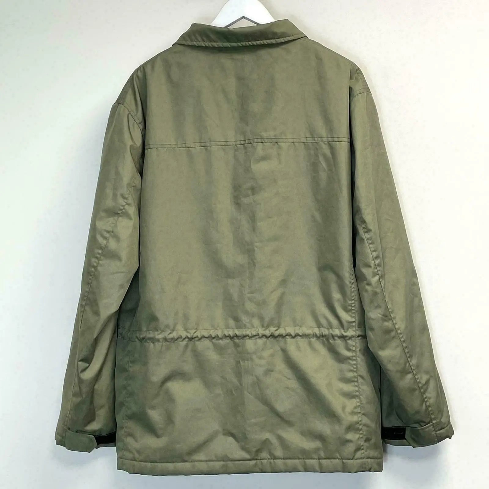 Bench Mens Overcoat Military Jacket Khaki Green Bench