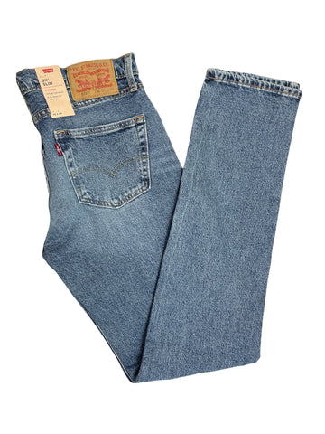 511 Mens Slim Fit Denim Jeans in Blue 32x34