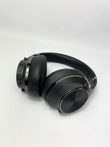 Duqaus Over-Ear Wireless Bluetooth Headphones with Microphone in Black
