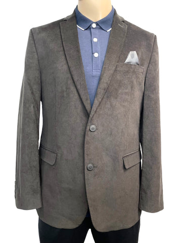 Bar III Men’s Linen Cotton Suit Jacket Blazer Sport Coat in Brown 44R