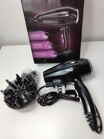 Wahl Power Shine 2000W Ionic Powerful Hair Dryer with Diffuser