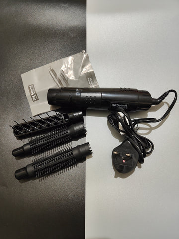 TRESemme Full Finish Hot Air Styler with 3 Brushes in Black