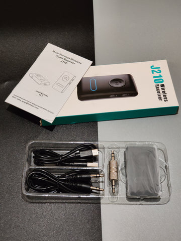 Bluetooth Receiver/Transmitter Adapter for TV, Car, Stereo, Headphones