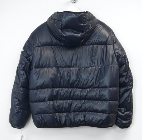 DKNY Mens Water Resistant Ultra Loft Puffer Jacket Navy