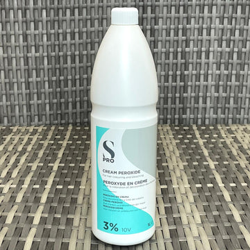 S-PRO Crème Peroxide Hair Developer 3% 10 Vol 1000ml