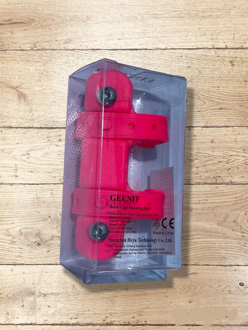 Bicycle Water Bottle Cage Holder Mount Base in Pink