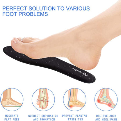 Memory Foam Insoles for Women and Men Comfort Cushioned Shoe Insert Inner Sole Foot Support Pads Shock Absorbing Insole