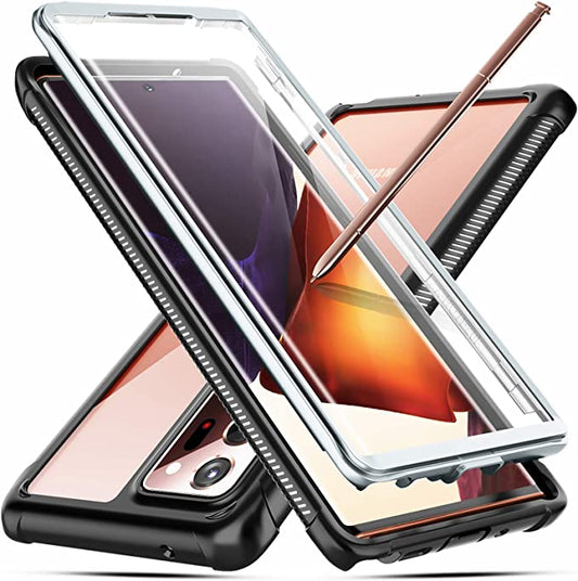 CooFine Case For Samsung Note 20 Ultra Full Body Protection With Built in Screen Protector Shockproof Case