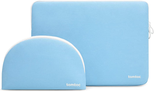 Tomtoc 13-inch Slim Laptop Sleeve for MacBook Air/ MacBook Pro/ Surface Pro Protective Laptop Case with Accessory Pouch