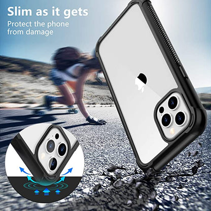 SPIDERCASE iPhone 12 Pro Max Shockproof Heavy Duty Waterproof Case 360 Full Body Cover