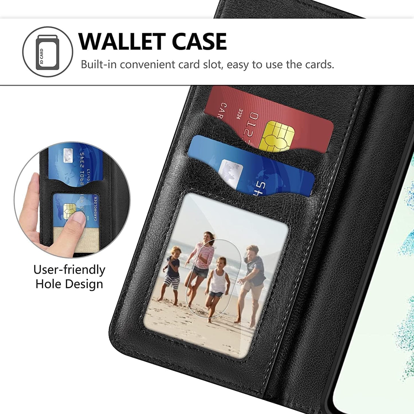 Samsung Galaxy S21 5G 6.2 Inch Flip Wallet Leather Case