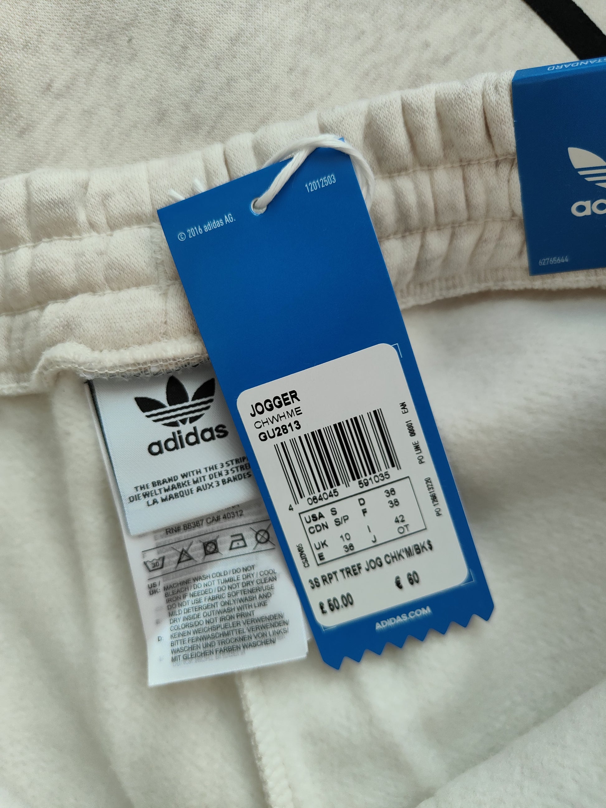 Adidas Women’s Grey Joggers - 10

