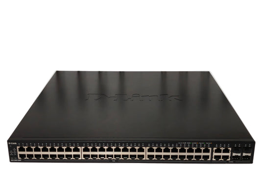 D-Link DGS-2000-52MP Gigabit Managed Max PoE Switch 48-Port L3 Computer Network Switch with 4 SFP Combo Ports