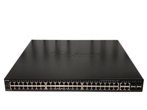 D-Link DGS-2000-52MP Gigabit Managed Max PoE Switch 48-Port L3 Computer Network Switch with 4 SFP Combo Ports
