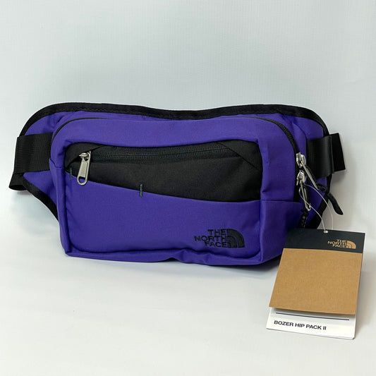 Bozer Hip Pack 2 Bum Bag in Purple