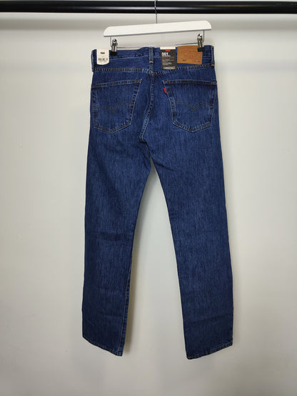 Men's Original 501 Straight Jeans in Denim Blue 31x32