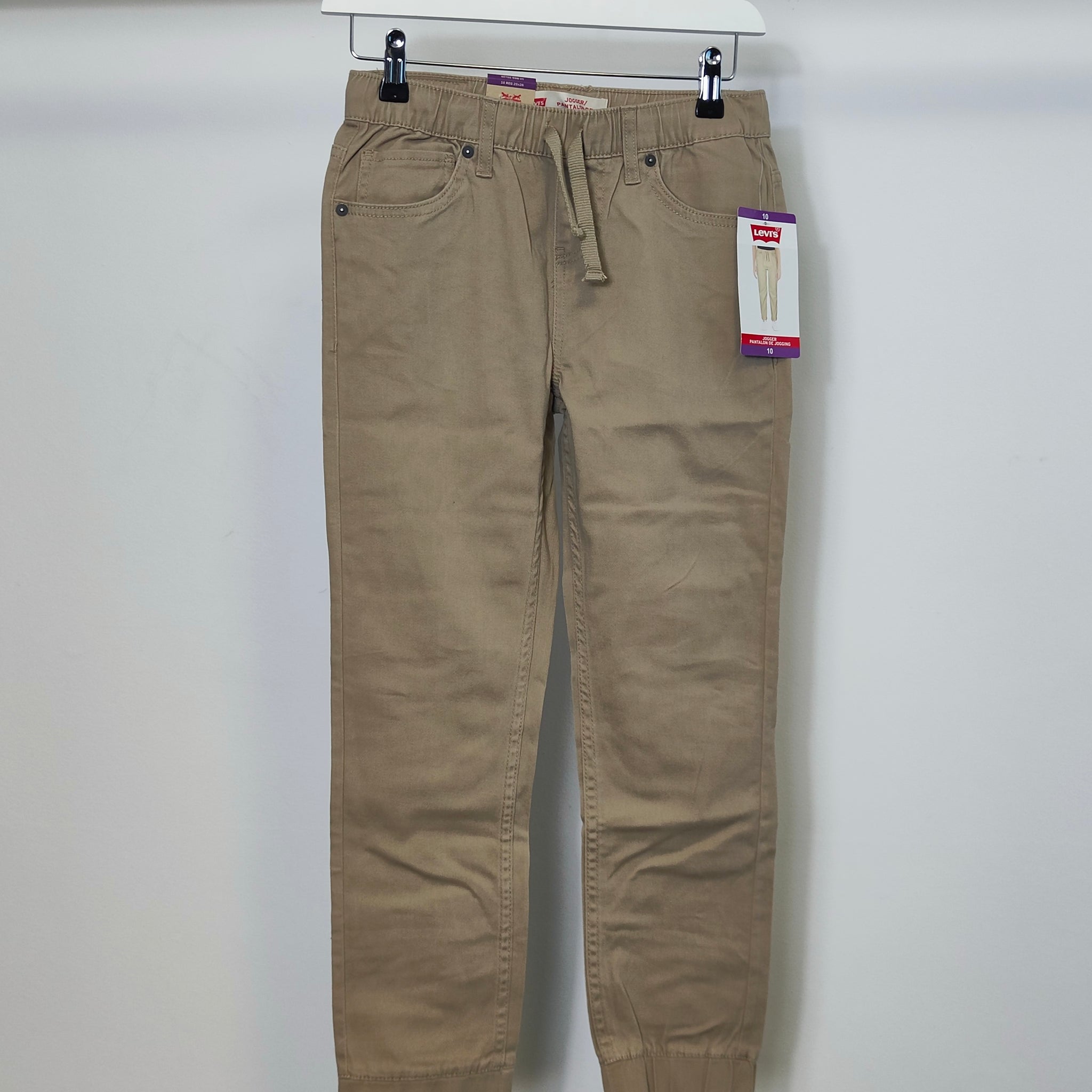 Boys Jeans Jogger Pants in Khaki