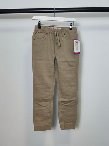 Boys Jeans Jogger Pants in Khaki