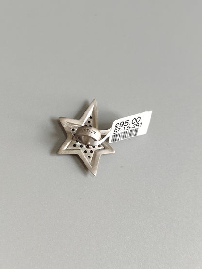 Story Silver Star Charm