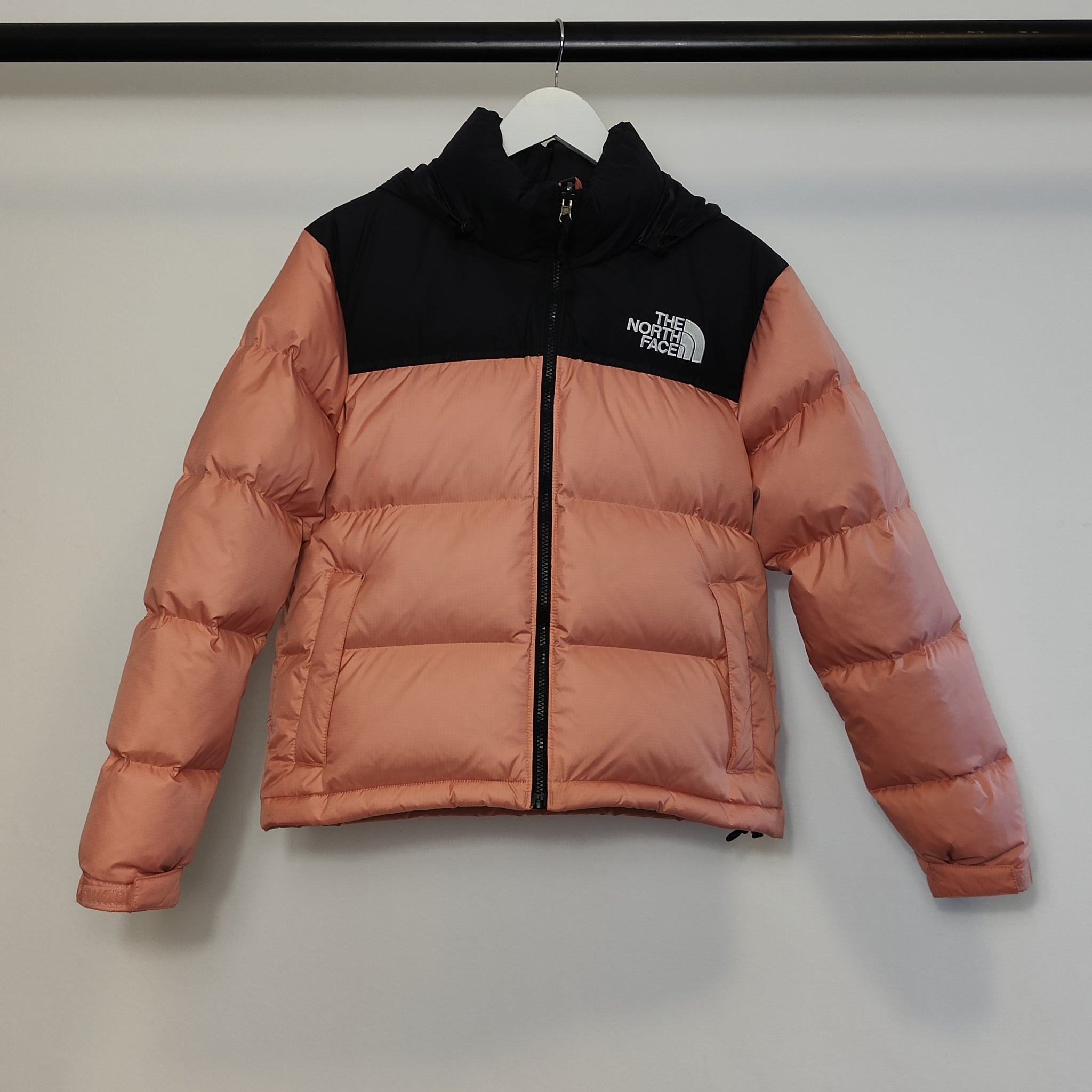 The North Face 1996 Retro Nuptse Down Puffer Jacket in Pink S