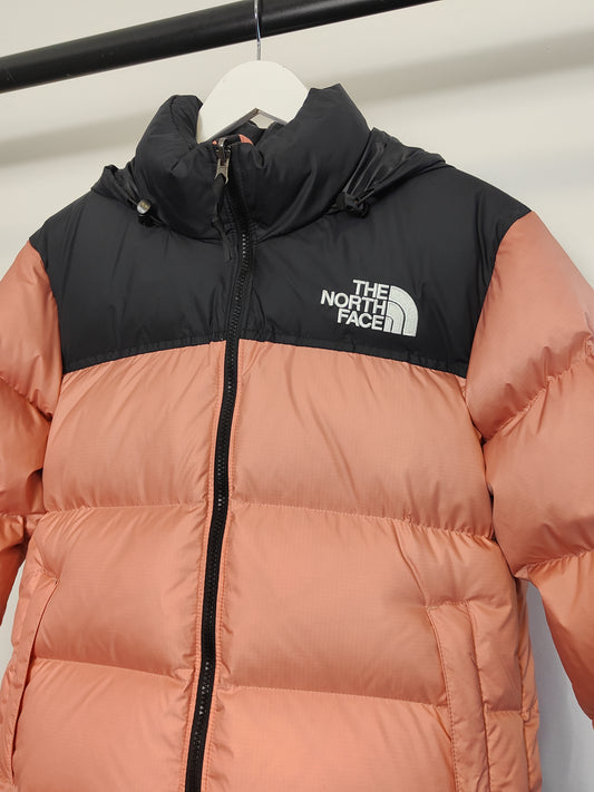 The North Face 1996 Retro Nuptse Down Puffer Jacket in Pink S