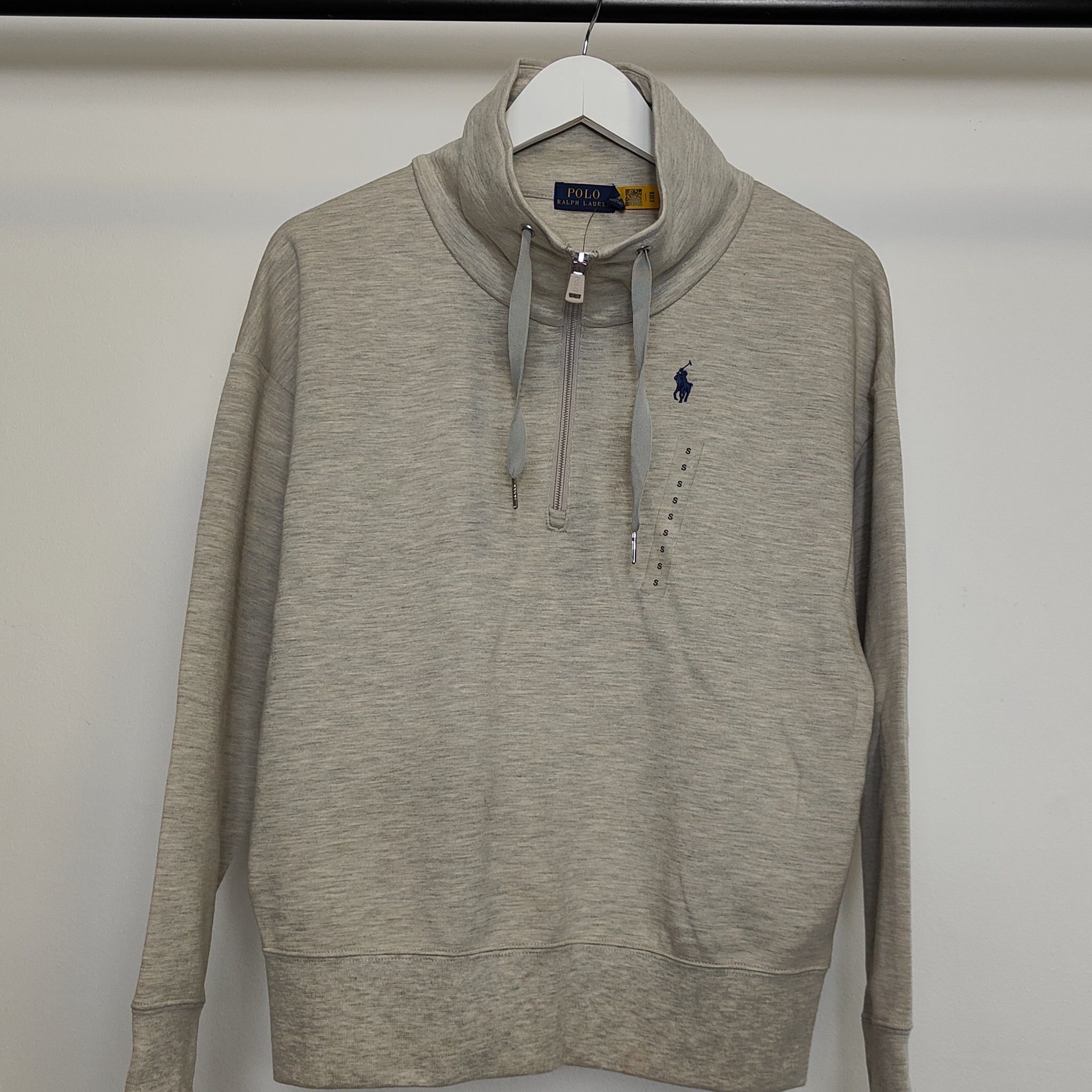 Polo Ralph Lauren Half Zip Sweatshirt in Grey S