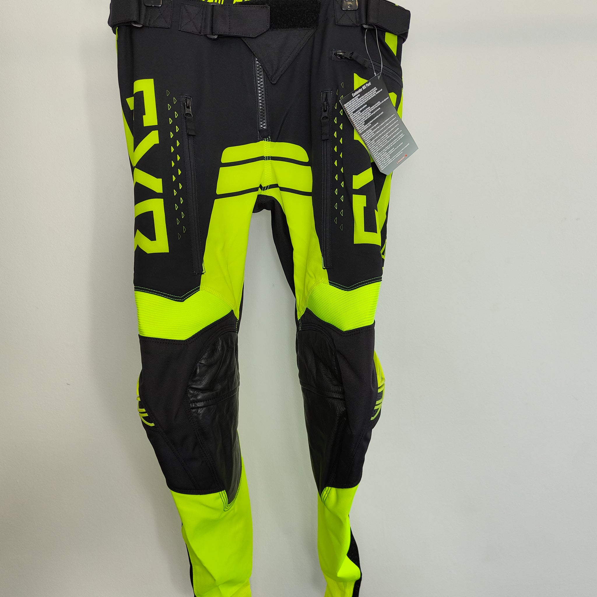 FXR Helium MX Trousers Ignition Black/HiVis 30