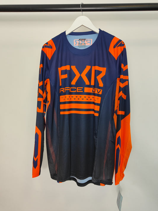 FXR Contender MX Jersey in  Midnight/Orange L