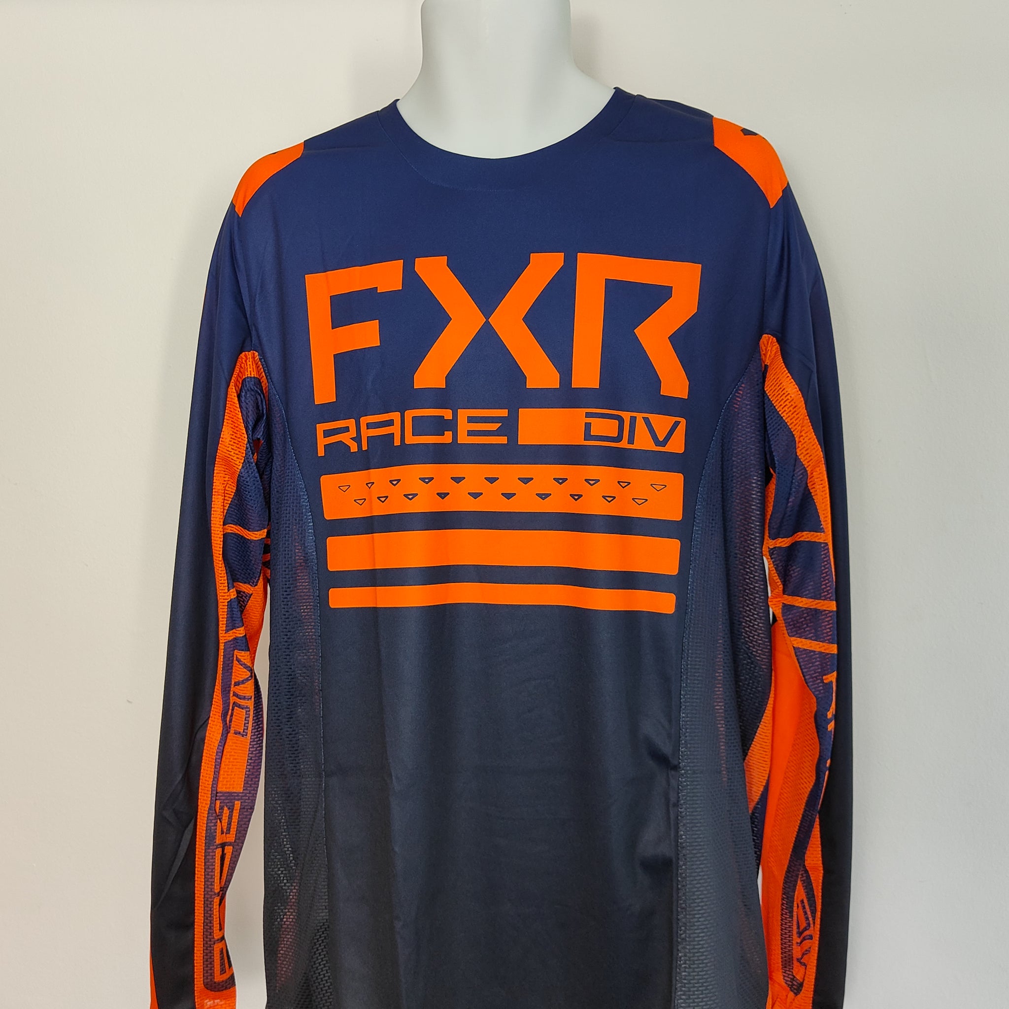 FXR Contender MX Jersey in  Midnight/Orange L