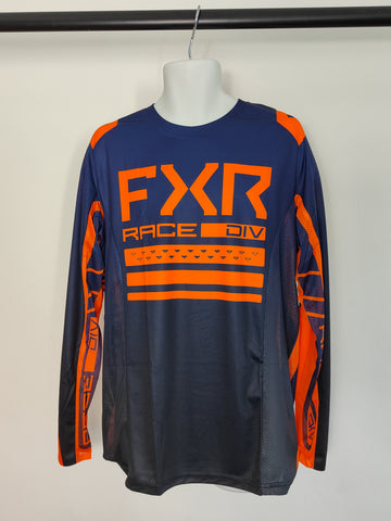 FXR Contender MX Jersey in  Midnight/Orange L