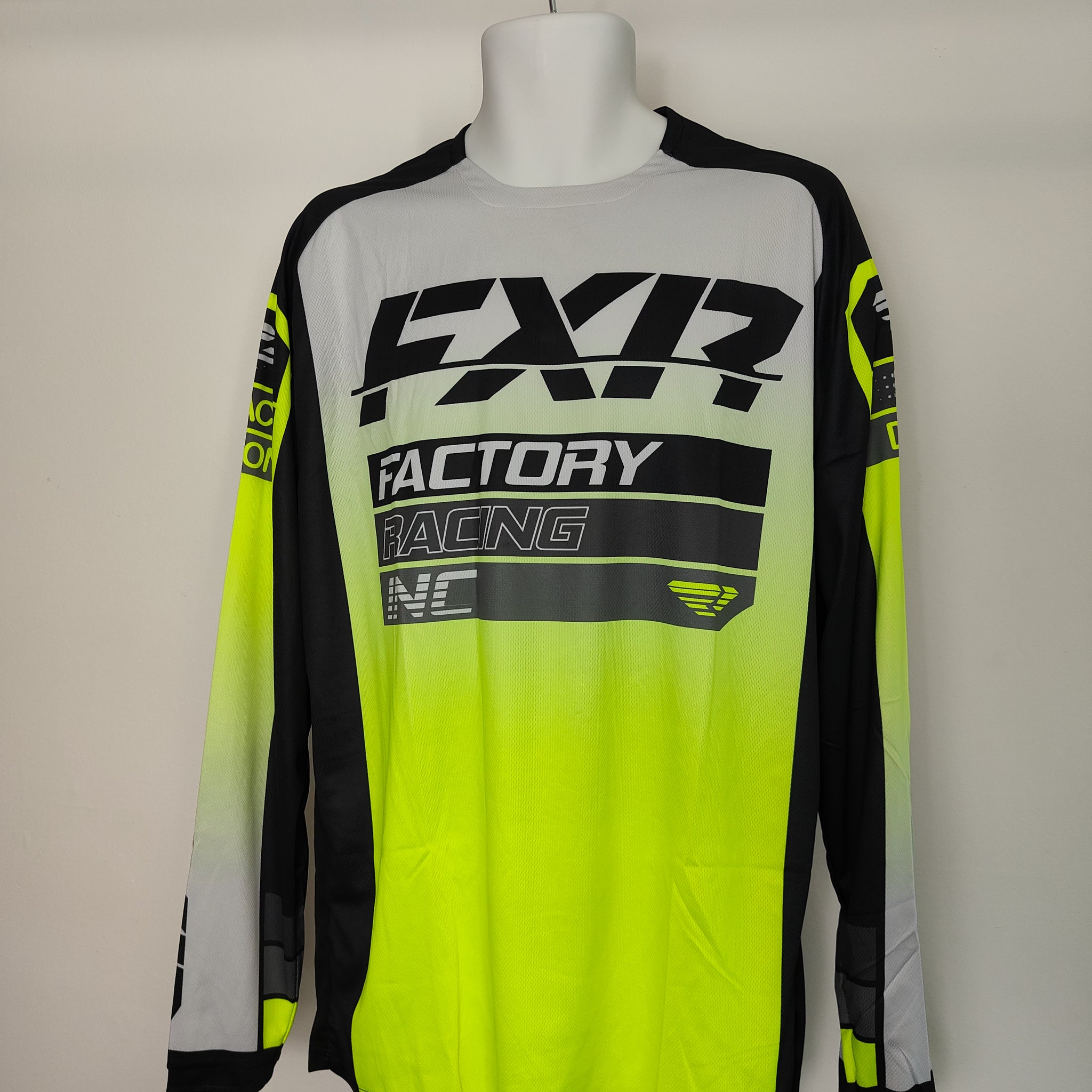 FXR Clutch Pro MX Jersey Midnight/HiVis/White M