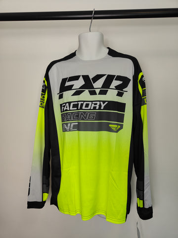 FXR Clutch Pro MX Jersey Midnight/HiVis/White M