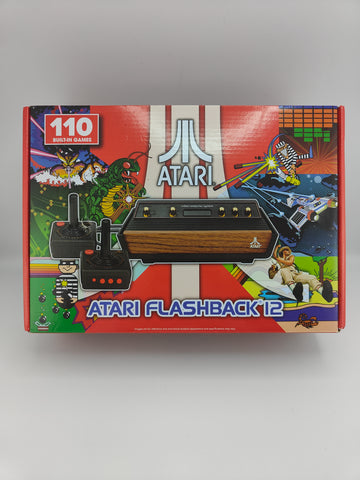 Atari Flashback 12 Retro Gaming Console with 110 Built-in Classic Games