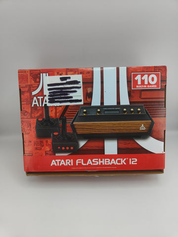 Atari Flashback 12 Retro Gaming Console with 110 Built-in Classic Games