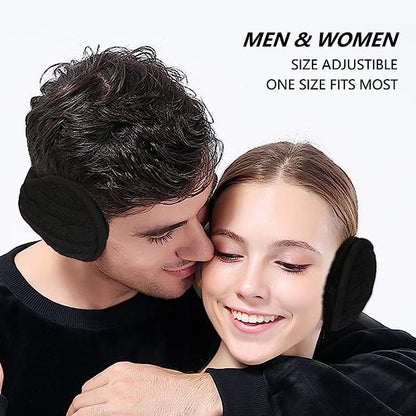 Ear Warmers for Men & Women Classic Fleece Unisex Winter Warm Earmuffs