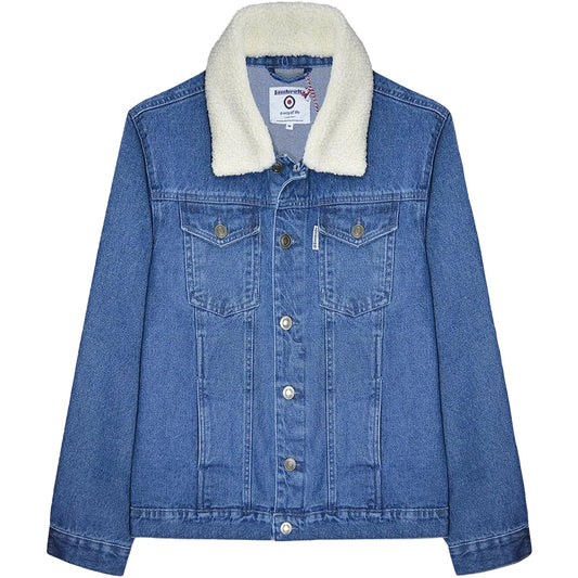 Lambretta Men's Denim Jacket - Clearo Outlet