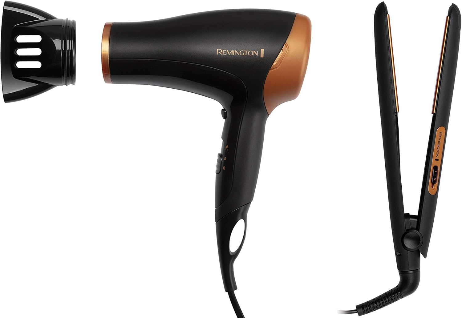 Remington Hair Care Gift Set Ceramic Hair Straighteners & 2000W Ionic Hair Dryer
