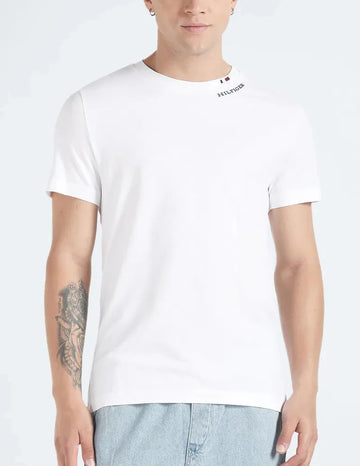 Tommy Hilfiger Pure Cotton Slim Fit T-shirt Clearo_Outlet