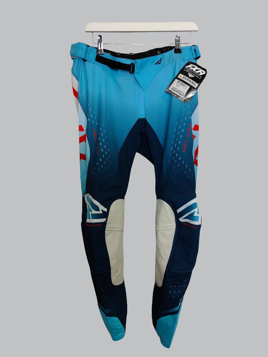 FXR Helium Max Trousers Ignition in Blue 32
