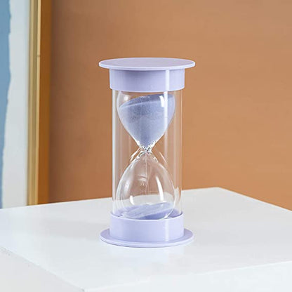TOIRXARN 5 Minute Sand Timer Hourglass Sandglass Kitchen Timer in Purple